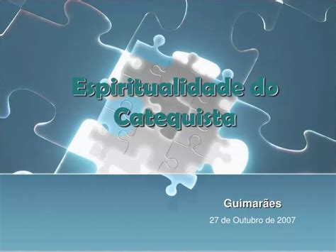 PPT Espiritualidade Do Catequista PowerPoint Presentation Free