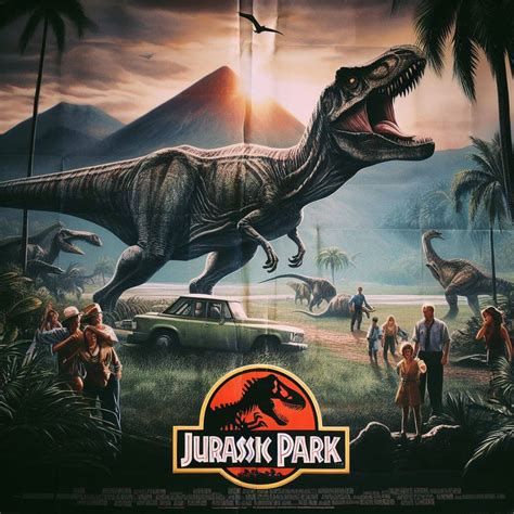 Jurassic Park 1993 Poster 20 By Prehistoricpark96 On Deviantart