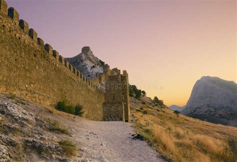genoese fortress stock photo image  genoese light
