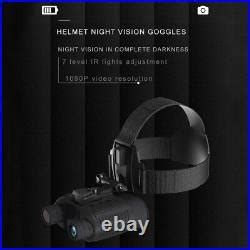 3d Night Vision Goggles Ir 1080p Infrared Nv Binocular Naked Eye Head