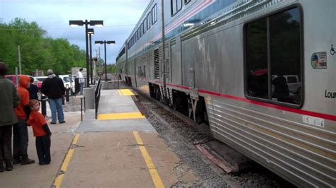 Amtrak SW Chief 3 And BNSF 7918 Meet In La Plata Mo YouTube