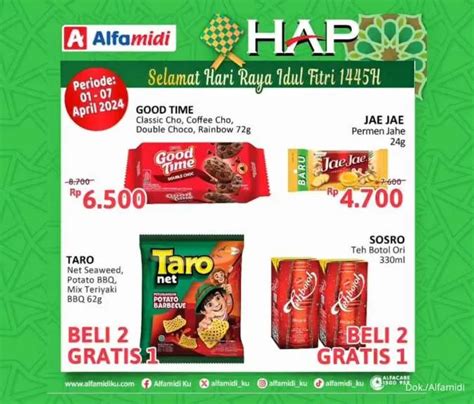 Katalog Promo Alfamidi Hemat Satu Pekan Jelang Idul Fitri Periode 1 7