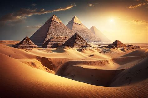 Egyptian Pyramids Wallpaper