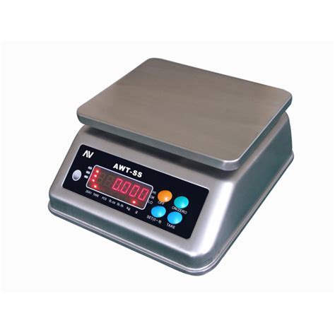 Stainless Steel Waterproof Table Scale Awt Ss Shanghai Avenue Co Ltd