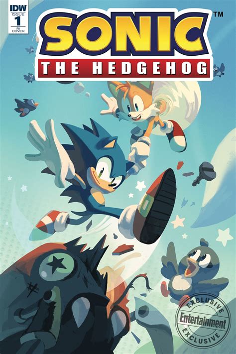 Les covers synopsis et persos des comics IDW dévoilés Planète Sonic