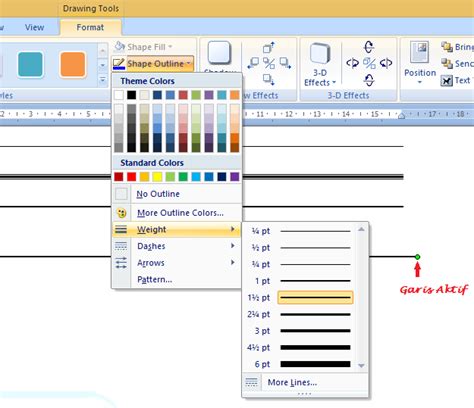 √ 2 Cara Mudah Membuat Garis Lurus Di Microsoft Word Nanda Hero