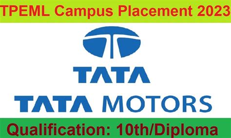 Tpeml Campus Placement Apply Now A Z Job