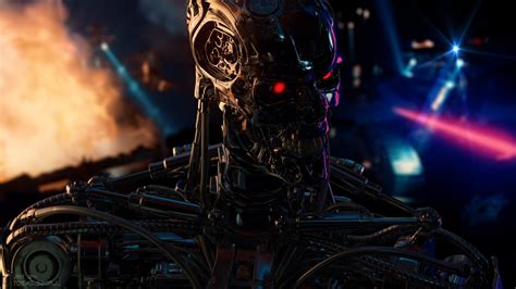 T-800 future war portrait wallpaper : r/Terminator