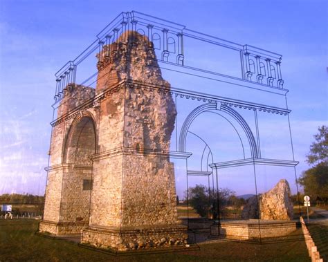 Heathens Gate Ingenious Overlay Reveals History Of Ancient Roman Ruin