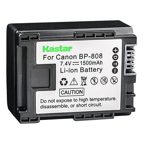 Kastar Pack Bp Battery V Mah Replacement For Canon Vixia