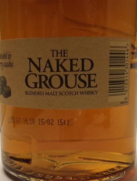 The Naked Grouse Blended Malt Scotch Whisky Ratings And Reviews