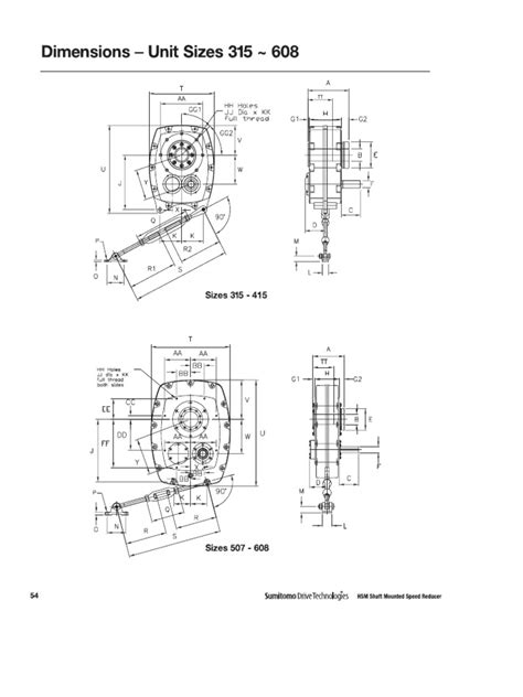 Gearbox HSM - Sumitomo | PDF