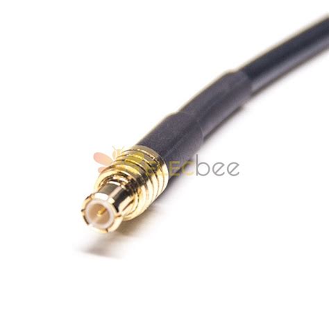 20pcs F Type Coaxial Cable Connector Female Straight To Mcx Male Straight With Rg174