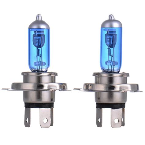 Safego Pcs H Xenon Halogen Bulb V W W Headlights Beams