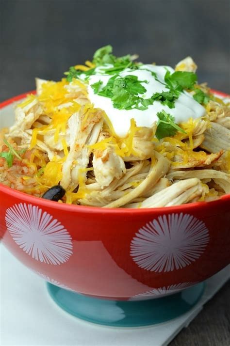 Instant Pot Chicken Taco Bowls - Wondermom Wannabe