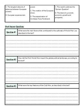 World History Printable Daily