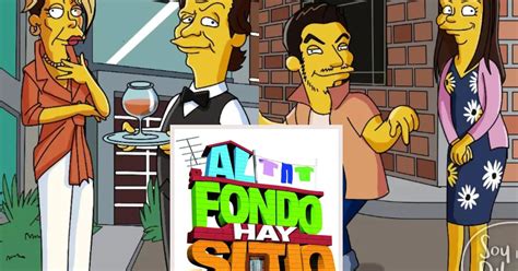 Al Fondo Hay Sitio Al Estilo Los Simpson Ilustrador Causa Revuelo Con