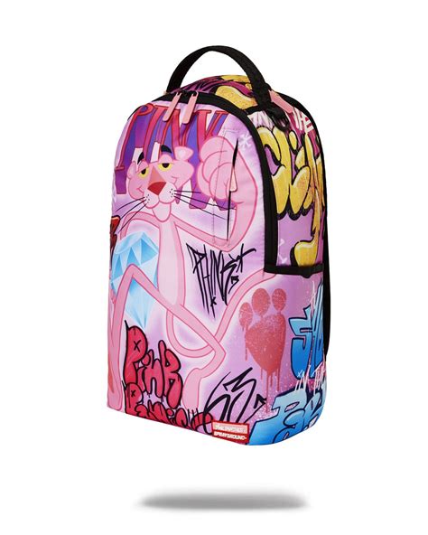 Backpack Sprayground Pink Panther On The Run Backpack Pink