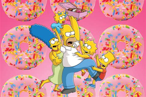 Simpsons Donut Wallpapers Top Free Simpsons Donut Backgrounds