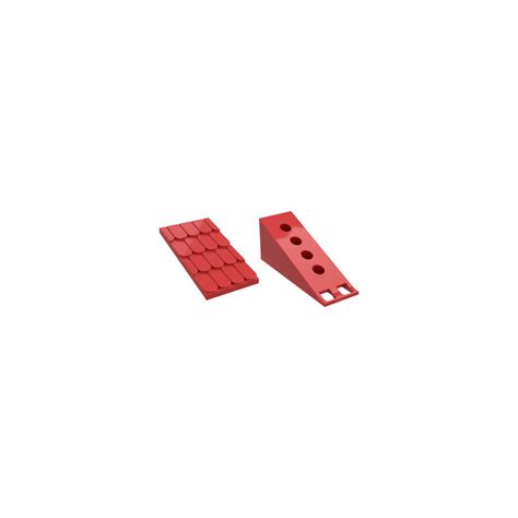 LEGO Red Fabuland Roof Support With Red Roof Slope And No Chimney Hole