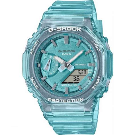 Casio G Shock Ladies Skeleton X Metallic Dial 429mm Watch Gma