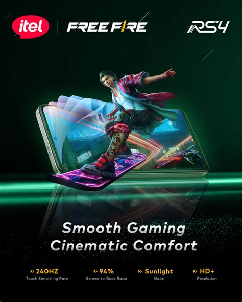 Game On Play Faster With Itel S First Gaming Smartphone The RS4