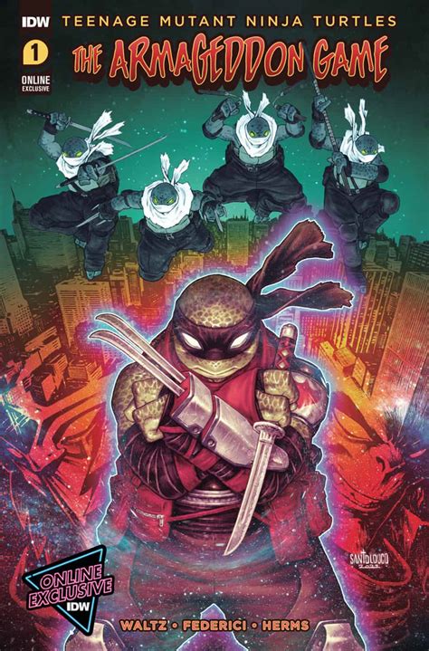 Tmnt The Armageddon Game Idw Tmnt A Collection