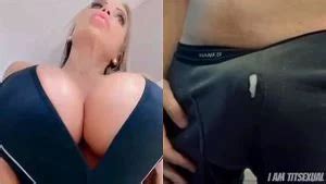 How To Make Your Bf Cum Twice He Cant Resist My Tits Fapello