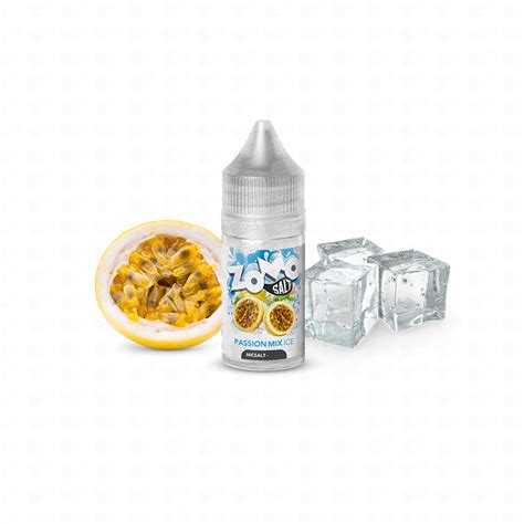 Líquido Zomo NicSalt IceBurst 35mg Passion Mix Ice VaporON