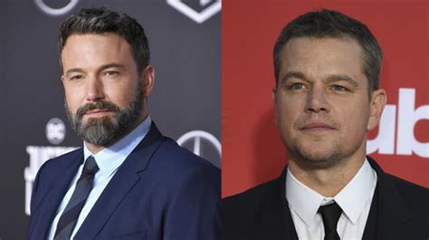 Ben Affleck Y Matt Damon Volverán A Trabajar Juntos En Cinta Sobre Una