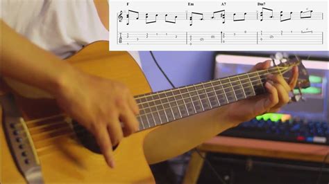 Guitar Solo Hơn Em Chỗ Nào Thuỳ Chi Fingerstyle Cover Tab Hợp âm Nâng Cao Youtube