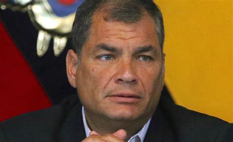 Rafael Correa Tengo El Alma Destrozada Por Lo Que Pasa En Ecuador