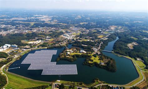 Japans Largest Floating Solar Pv Plant Reconstructed After Typhoon