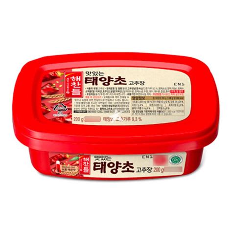 Buy CJ Haechandle Gochujang Hot Pepper Paste Medium Hot MUI Halal 200g Korean Supermarket