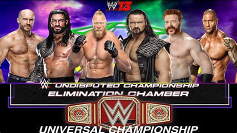 Wwe Brock Lesnar Vs Cesaro Vs Roman Reigns Vs Batista Vs Sheamus Vs