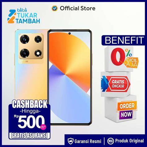 Promo Infinix Note Pro Nfc Gb Garansi Resmi Not Smart Plus Hot I Diskon Di Seller