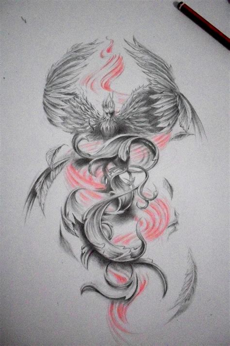 Phoenix tattoo by cain001 on deviantart – Artofit