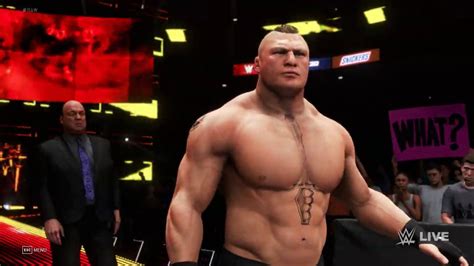 Wwe K Brock Lesnar Vs R Truth Youtube