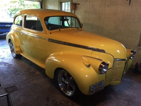 1940 Chevy 2 Dr Sedan Streetrod Classic Chevrolet Special Deluxe