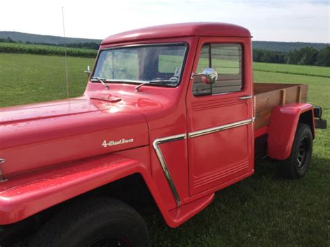 Willys Pick Up For Sale In Barnesville Pennsylvania United