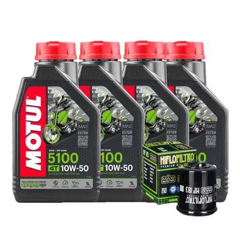 Tagliando Litri Olio Motul W Con Filtro Per Gilera Nexus