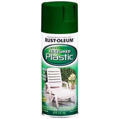 Rust Oleum Specialty 12 Oz Forest Green Paint For Plastic Textured