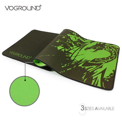 VOGROUND Dragão Verde Velocidade Grande Gaming Mouse Pad Para LOL