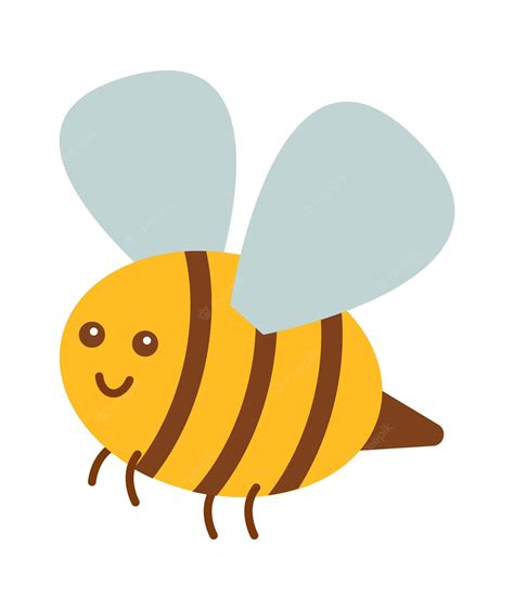 Premium Vector | Happy bee insect vector illustration