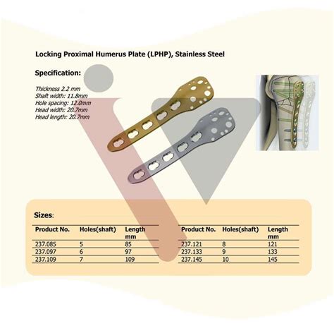 Proximal Humerus Locking Plate Humerus Plates