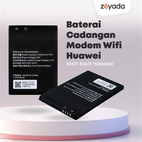 Jual Baterai Modem Wifi Huawei E E Mah Shopee Indonesia