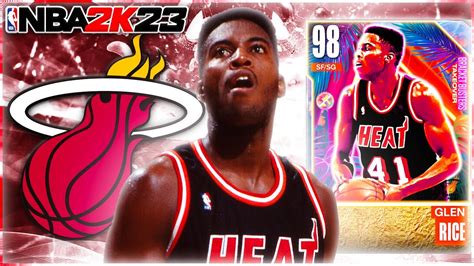 Free Galaxy Opal Glen Rice Gameplay Top Shooting Guard In Nba K