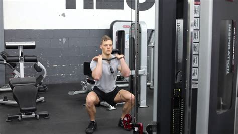 Cable Front Squats Youtube