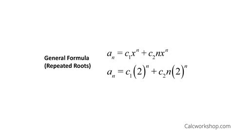 Recurrence Relation Calcworkshop