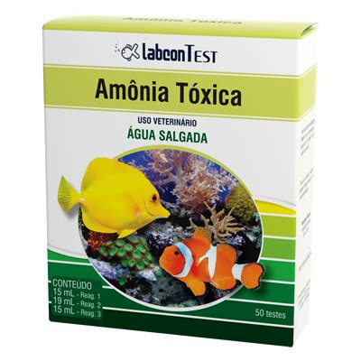 Teste Amônia ALCON LABCON TEST AMONIA AGUA DOCE